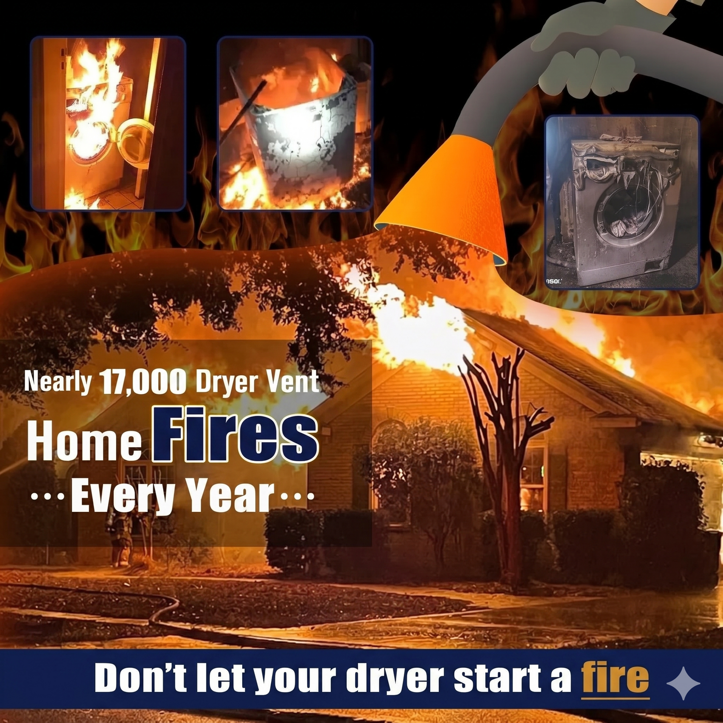 Survival Zone™ Dryer Vent Cleaner