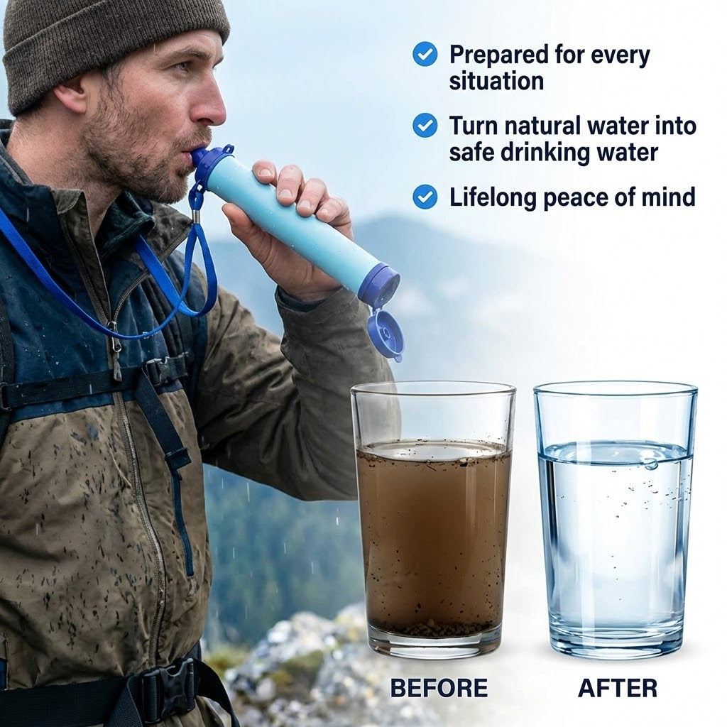Survival Zone™ Water Filter Straw